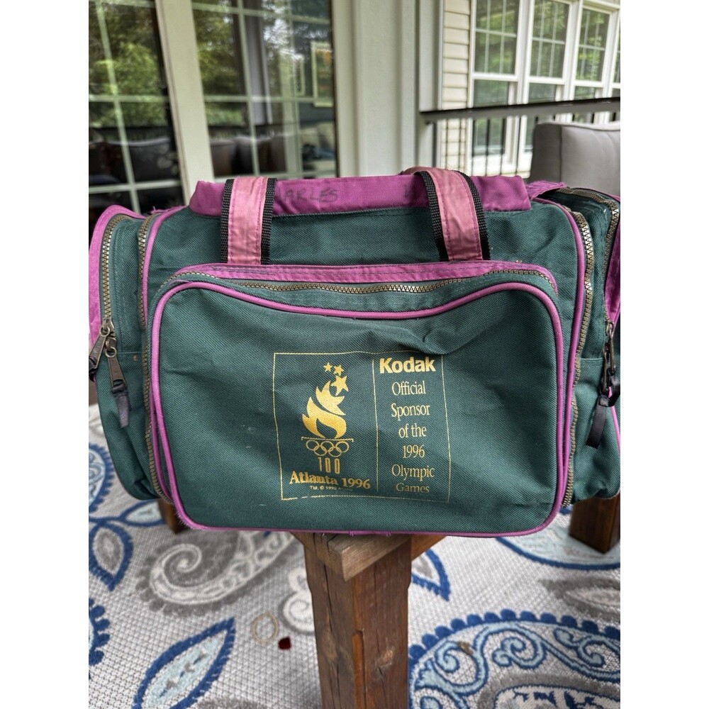 Vintage Kodak Atlanta 1996 Olympics Duffle Bag